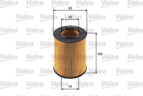 Valeo 586527 - Маслен филтър vvparts.bg