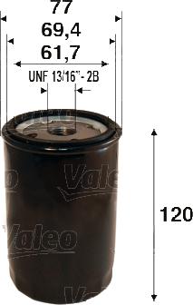 Valeo 586099 - Маслен филтър vvparts.bg