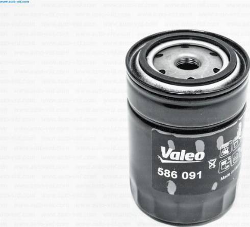 Valeo 586091 - Маслен филтър vvparts.bg