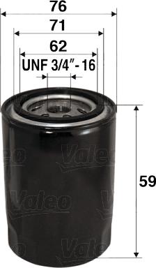 Valeo 586065 - Маслен филтър vvparts.bg