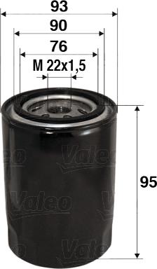 Valeo 586006 - Маслен филтър vvparts.bg