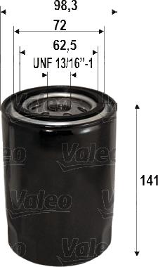 Valeo 586112 - Маслен филтър vvparts.bg