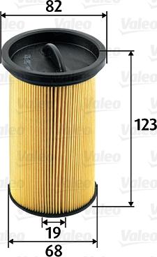 Valeo 587921 - Горивен филтър vvparts.bg