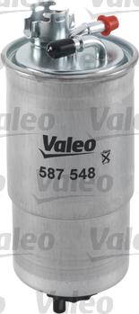 Valeo 587548 - Горивен филтър vvparts.bg