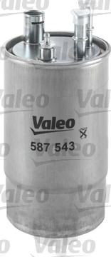 Valeo 587543 - Горивен филтър vvparts.bg