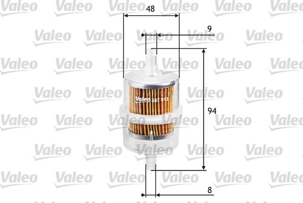 Valeo 587013 - Маслен филтър vvparts.bg