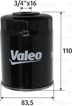 Valeo 587754 - Горивен филтър vvparts.bg