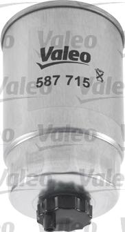 Valeo 587715 - Горивен филтър vvparts.bg