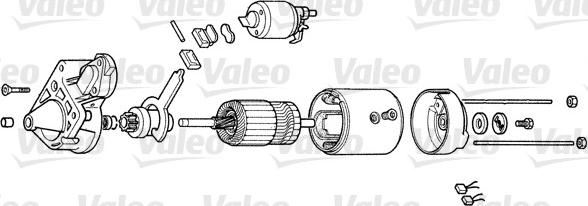 Valeo 532011A - Стартер vvparts.bg