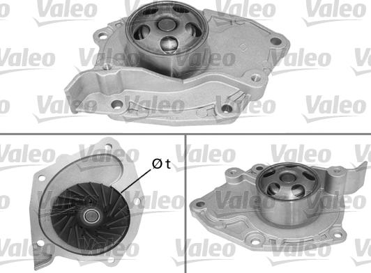 Valeo 526010 - Водна помпа vvparts.bg