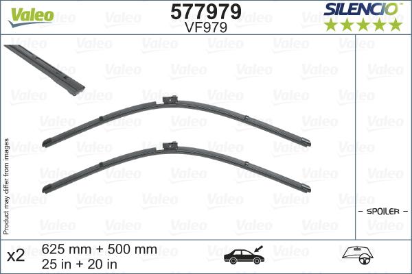 Valeo 577979 - Перо на чистачка vvparts.bg