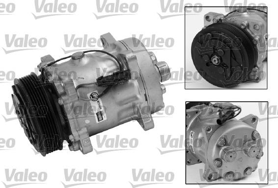 Valeo 699528 - Компресор, климатизация vvparts.bg