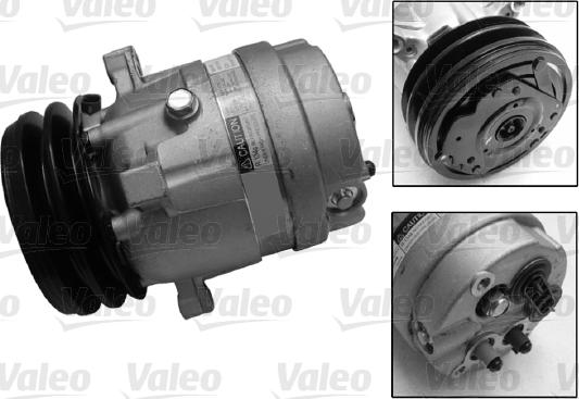 Valeo 699570 - Компресор, климатизация vvparts.bg