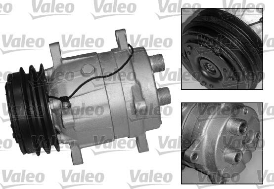 Valeo 699698 - Компресор, климатизация vvparts.bg