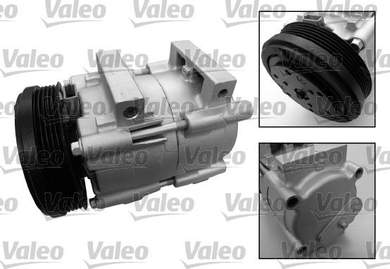 Valeo 699619 - Компресор, климатизация vvparts.bg