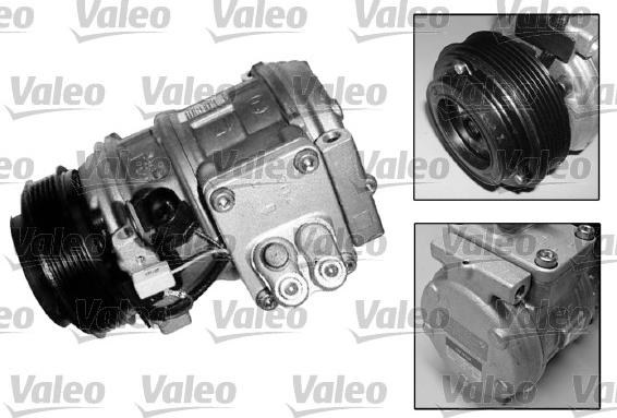 Valeo 699051 - Компресор, климатизация vvparts.bg