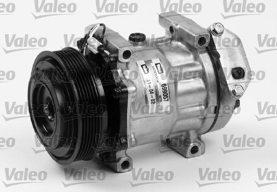 Valeo 699057 - Компресор, климатизация vvparts.bg