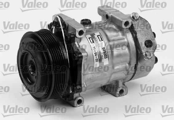 Valeo 699003 - Компресор, климатизация vvparts.bg