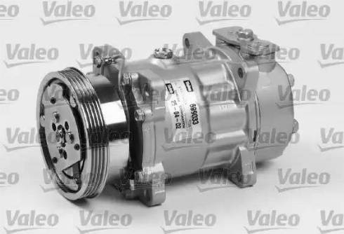 Valeo 699033 - Компресор, климатизация vvparts.bg