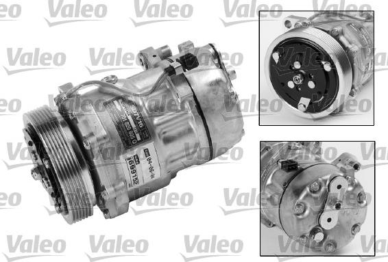 Valeo 699152 - Компресор, климатизация vvparts.bg