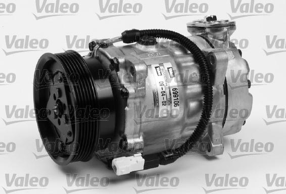 Valeo 699106 - Компресор, климатизация vvparts.bg