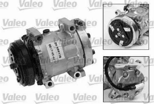 Valeo 699178 - Компресор, климатизация vvparts.bg