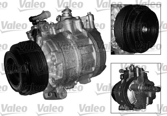 Valeo 699897 - Компресор, климатизация vvparts.bg