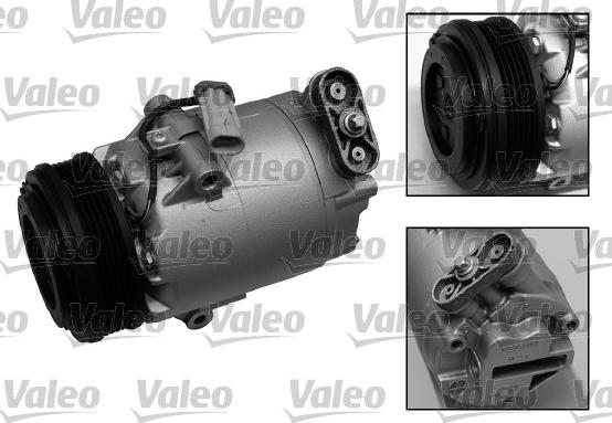 Valeo 699869 - Компресор, климатизация vvparts.bg