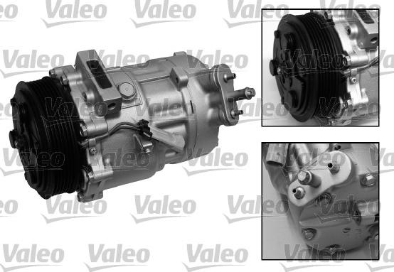 Valeo 699868 - Компресор, климатизация vvparts.bg