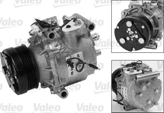 Valeo 699816 - Компресор, климатизация vvparts.bg