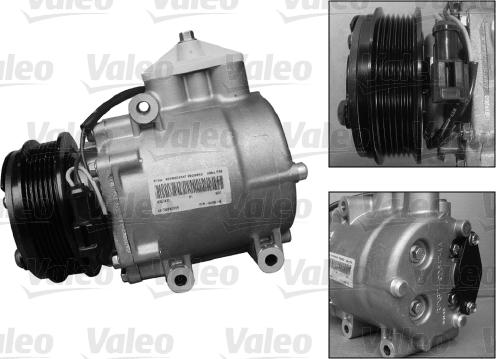 Valeo 699836 - Компресор, климатизация vvparts.bg