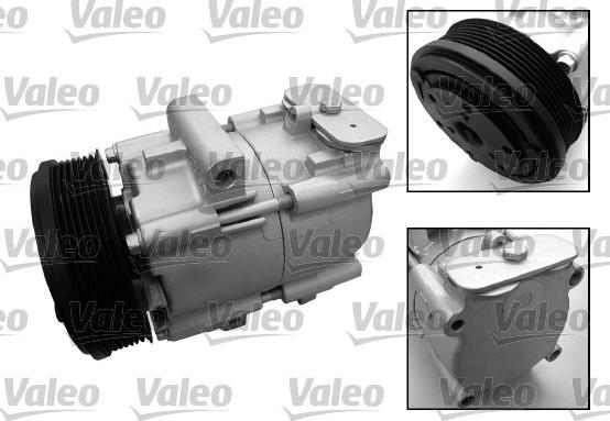 Valeo 699837 - Компресор, климатизация vvparts.bg