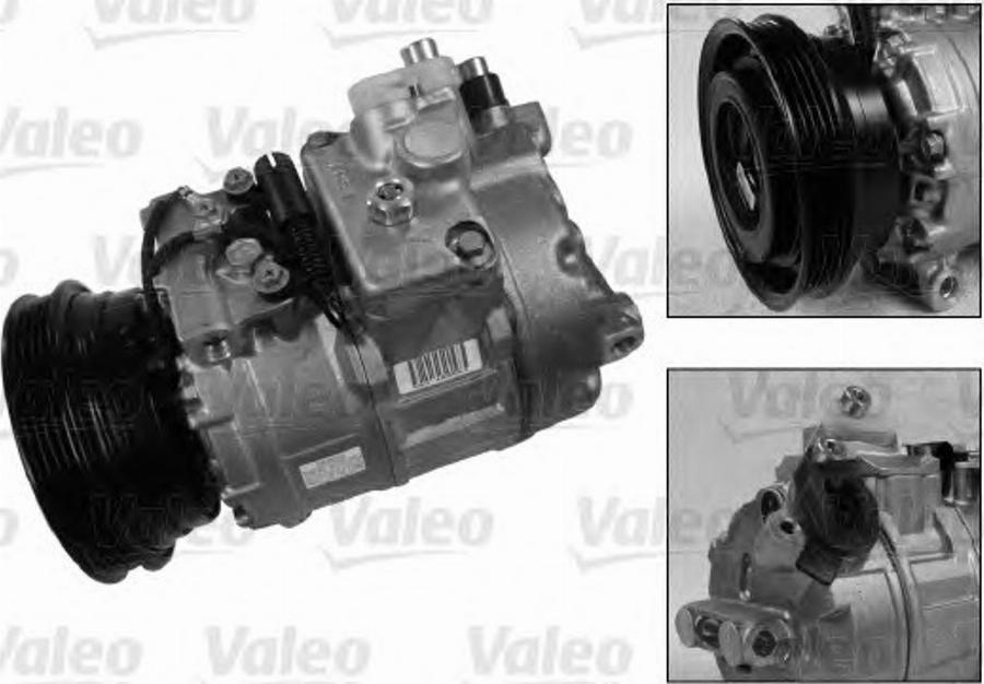 Valeo 699820 - Компресор, климатизация vvparts.bg