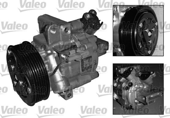 Valeo 699393 - Компресор, климатизация vvparts.bg