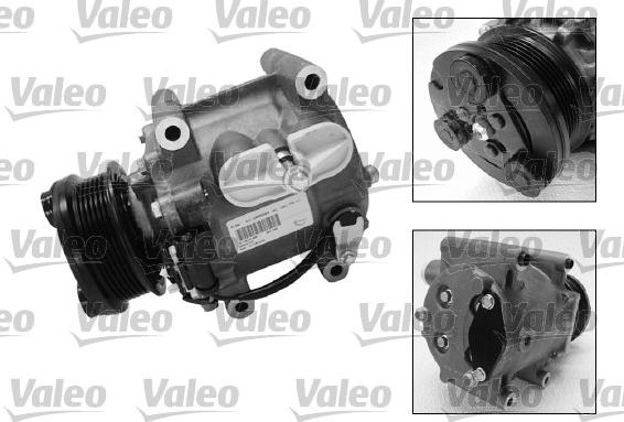 Valeo 699343 - Компресор, климатизация vvparts.bg