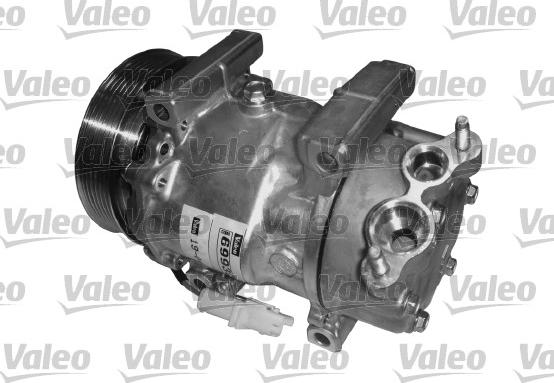 Valeo 699354 - Компресор, климатизация vvparts.bg