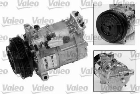 Valeo 699307 - Компресор, климатизация vvparts.bg