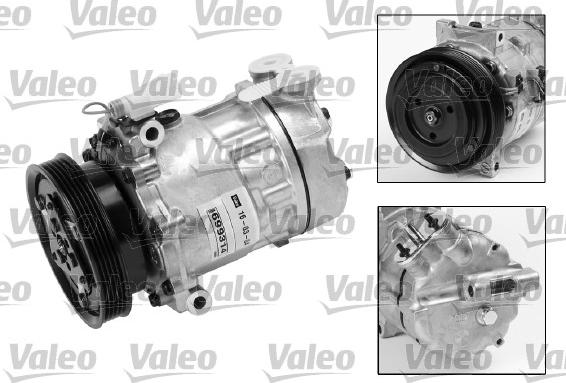 Valeo 699314 - Компресор, климатизация vvparts.bg