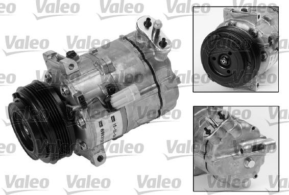 Valeo 699317 - Компресор, климатизация vvparts.bg