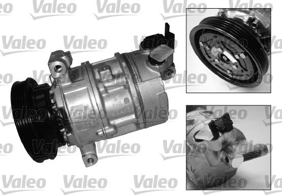 Valeo 699373 - Компресор, климатизация vvparts.bg