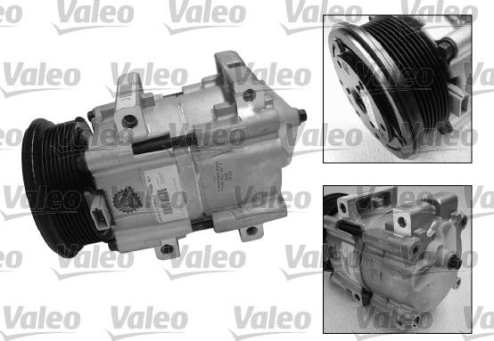 Valeo 699205 - Компресор, климатизация vvparts.bg