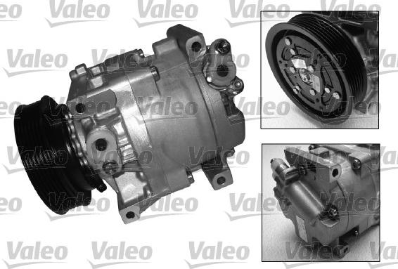 Valeo 699284 - Компресор, климатизация vvparts.bg