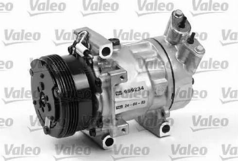 Valeo 699234 - Компресор, климатизация vvparts.bg