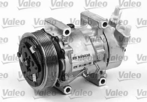 Valeo 699238 - Компресор, климатизация vvparts.bg