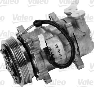 Valeo 699237 - Компресор, климатизация vvparts.bg