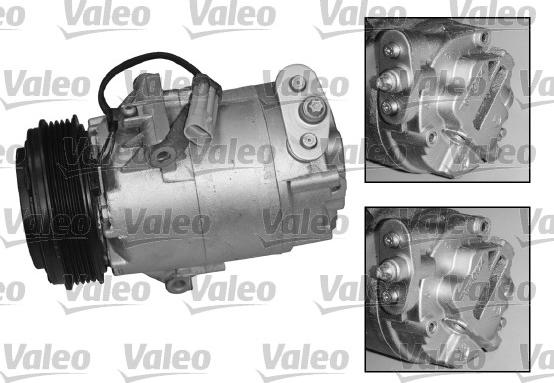 Valeo 699749 - Компресор, климатизация vvparts.bg