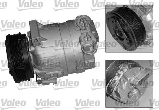 Valeo 699743 - Компресор, климатизация vvparts.bg