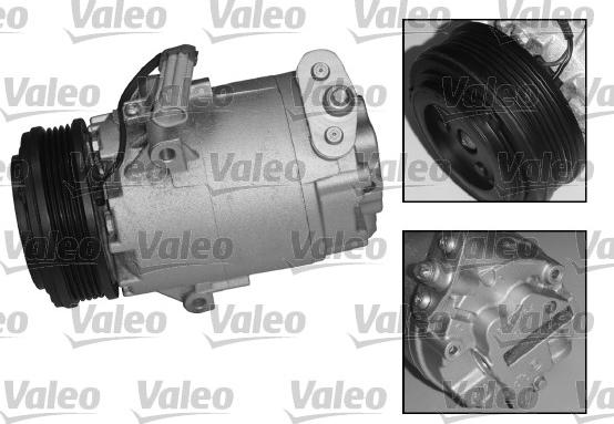 Valeo 699752 - Компресор, климатизация vvparts.bg