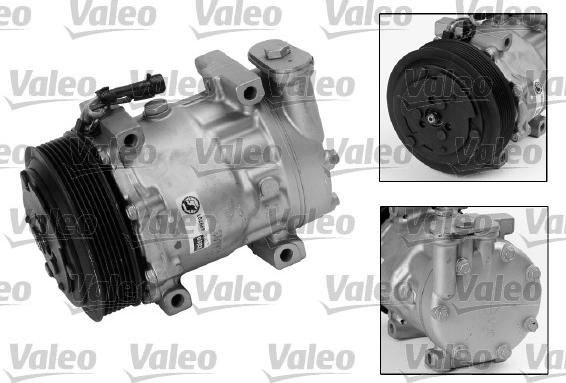 Valeo 699701 - Компресор, климатизация vvparts.bg