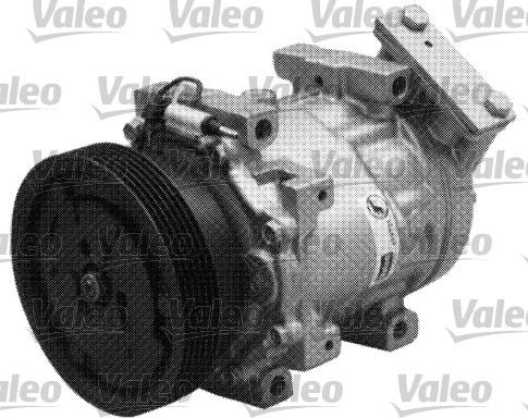 Valeo 699721 - Компресор, климатизация vvparts.bg